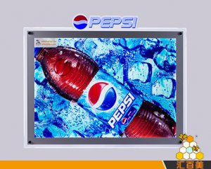 個(gè)性logo水晶燈箱